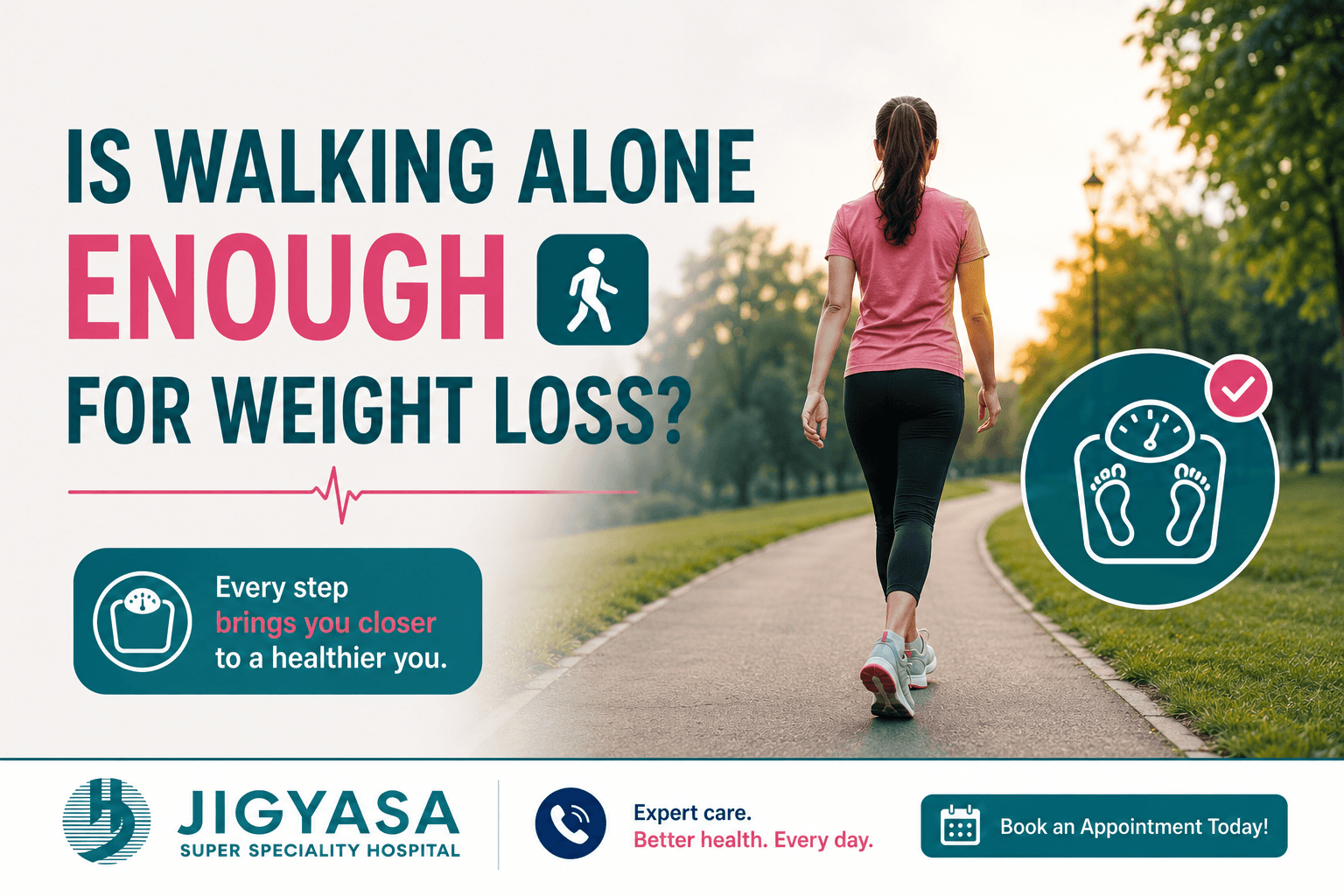 Is Walking Alone Enough for Weight Loss?