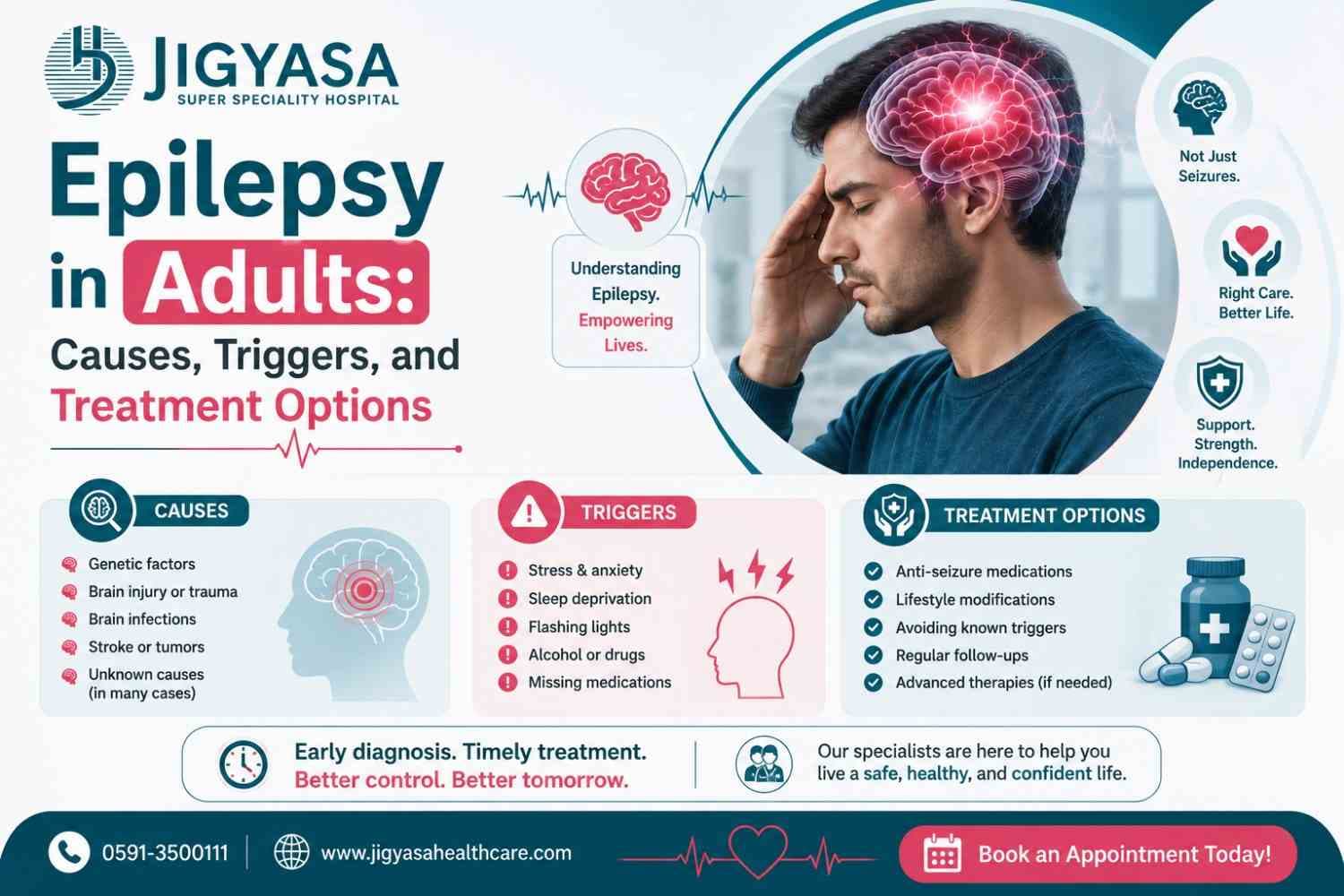 Epilepsy in Adults: Causes, Triggers, and Treatment Options